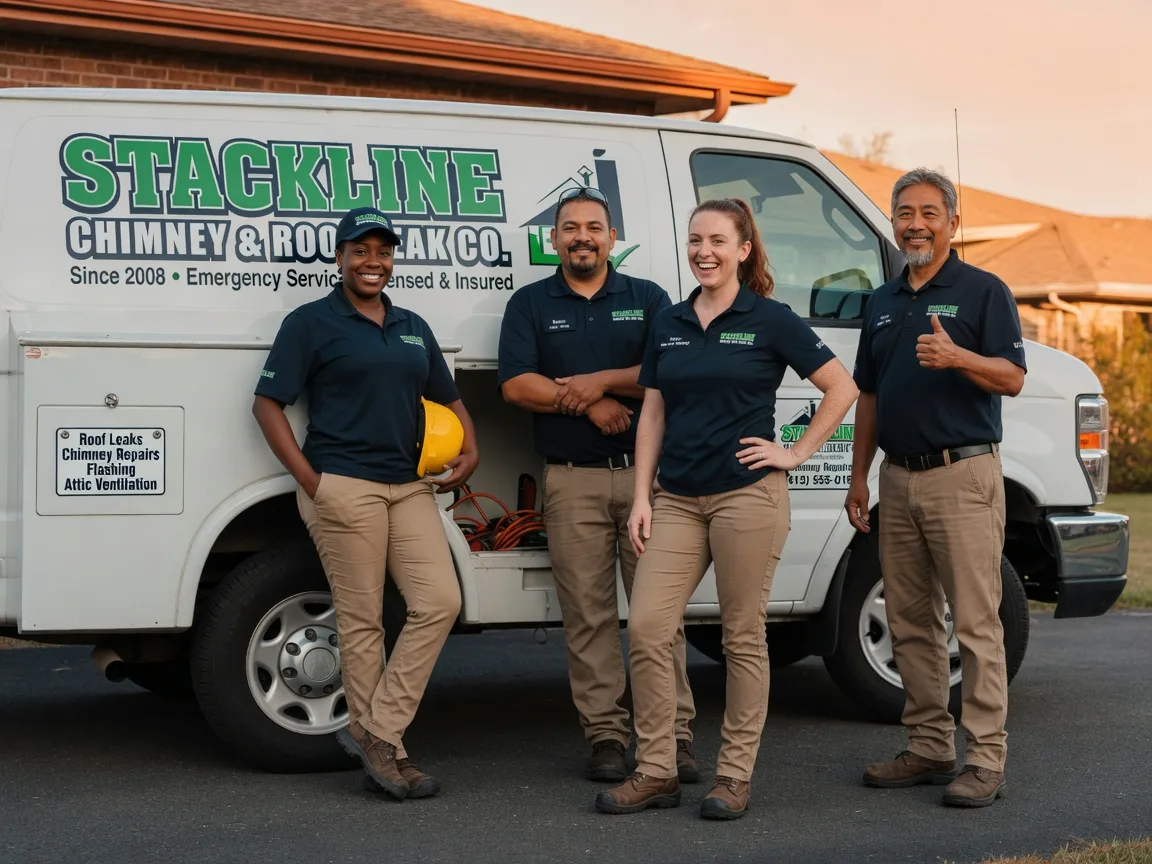 Chimney flashing repair company in Chickasha, OK